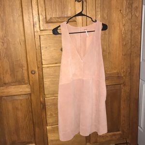Free People Suede Shift Dress